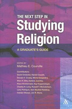 portada the next step in studying religion (en Inglés)