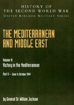 portada The Mediterranean and Middle East: Victory in the Mediterranean V. VI (en Inglés)