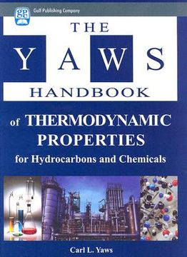 portada Yaws Handbook of Thermodynamic Properties (en Inglés)