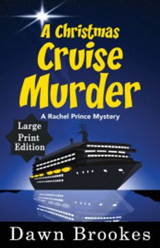 portada A Christmas Cruise Murder Large Print Edition (a Rachel Prince Mystery) (en Inglés)