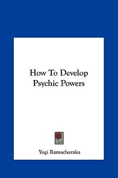 portada how to develop psychic powers (en Inglés)