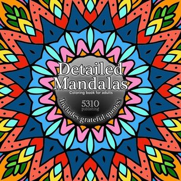portada Detailed Mandalas: Includes Grateful Quotes!