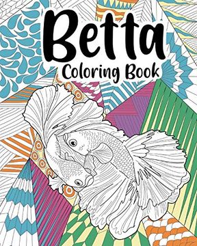 portada Betta Coloring Book (en Inglés)