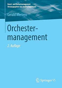 portada Orchestermanagement (Kunst- und Kulturmanagement) (en Alemán)