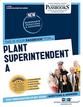portada Plant Superintendent a (Career Examination) 