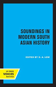 portada Soundings in Modern South Asian History (en Inglés)