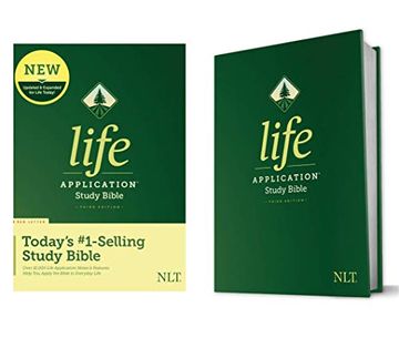 portada Nlt Life Application Study Bible, Third Edition, Hard Cover (en Inglés)