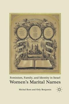 portada Feminism, Family, and Identity in Israel: Women's Marital Names (en Inglés)