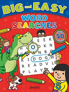 portada Big and Easy Word Searches: Dinosaur (en Inglés)