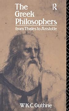 portada The Greek Philosophers: From Thales to Aristotle (Up) (en Inglés)