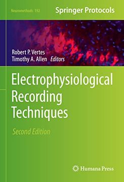 portada Electrophysiological Recording Techniques (Neuromethods, 192) (en Inglés)