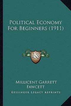 portada political economy for beginners (1911) (en Inglés)