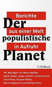 portada Der Populistische Planet - Berichte aus Einer Welt in Aufruhr (en Alemán)