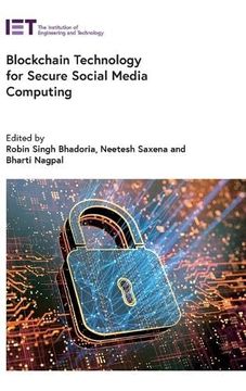 portada Blockchain Technology for Secure Social Media Computing (Security) (en Inglés)