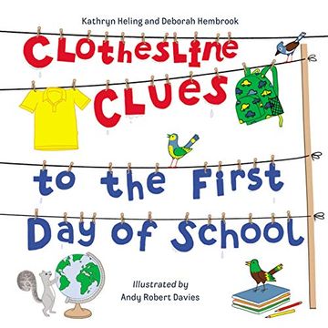 portada Clothesline Clues to the First day of School (en Inglés)