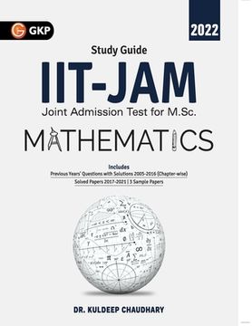 portada IIT JAM 2022 Mathematics - Guide by Dr. Kuldeep Chaudhary (en Inglés)