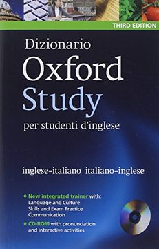 portada Dizionario Oxford Study per studenti d'inglese: Updated edition of this bilingual dictionary specifically written for Italian-speaking learners of English