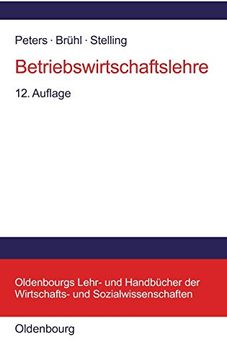 portada Betriebswirtschaftslehre: Einführung (Oldenbourgs Lehr- und Handbucher der Wirtschafts- u. Sozialw) (in German)