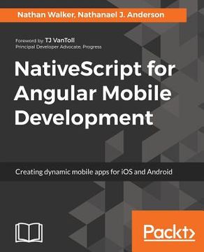 portada NativeScript for Angular Mobile Development (en Inglés)