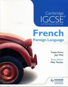 portada Cambridge Igcse and International Certificate French Foreign Language (in French)