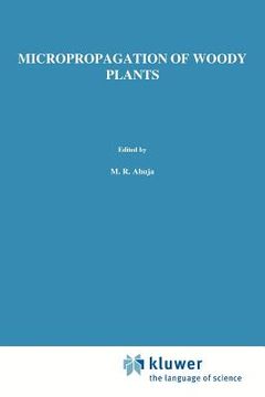 portada micropropagation of woody plants (en Inglés)