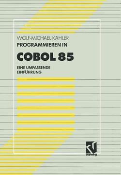 portada Programmieren in COBOL 85: Eine Umfassende Einführung (en Alemán)