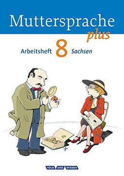 portada Muttersprache Plus - Sachsen: 8. Schuljahr - Arbeitsheft (en Alemán)