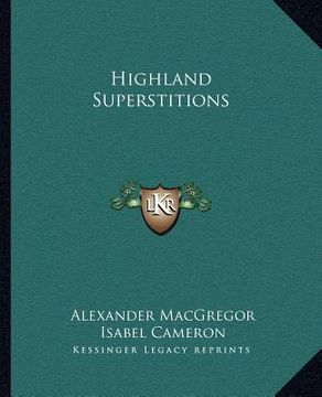 portada highland superstitions (en Inglés)