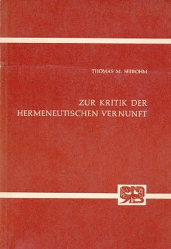 portada Conscientia; Bd. 5. Zur Kritik der Hermeneutischen Vernunft.