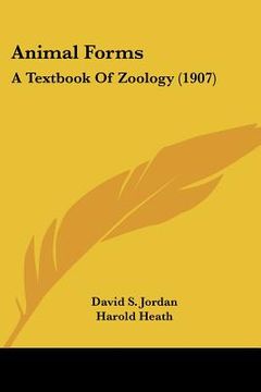 portada animal forms: a textbook of zoology (1907) (en Inglés)