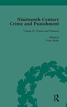 portada Nineteenth-Century Crime and Punishment: Prisons and Prisoners (Routledge Historical Resources) (in English)