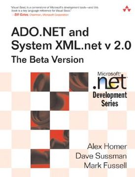 portada ado.net and system xml v. 2.0 (en Inglés)