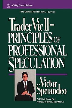 portada trader vic ii: principles of professional speculation (en Inglés)