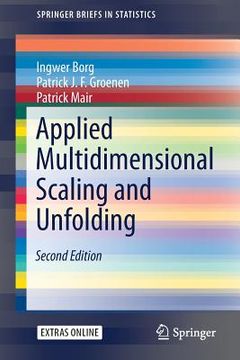 portada Applied Multidimensional Scaling and Unfolding 