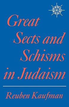 portada great sects and schisms in judaism (in English)