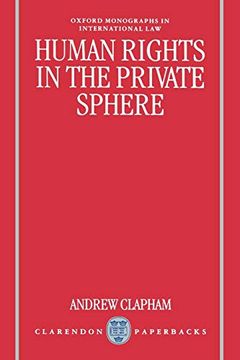 portada Human Rights in the Private Sphere (Oxford Monographs in International Law) 