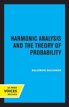 portada Harmonic Analysis and the Theory of Probability (en Inglés)