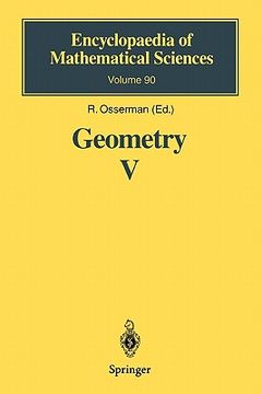portada geometry v: minimal surfaces (en Inglés)