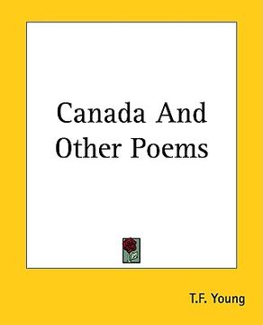 portada canada and other poems (en Inglés)