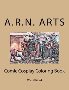portada Comic Cosplay Coloring Book: Volume 24 (en Inglés)