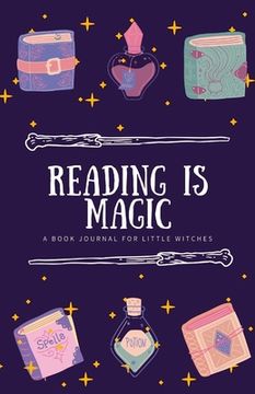 portada Reading is Magic: a book journal for little witches (en Inglés)