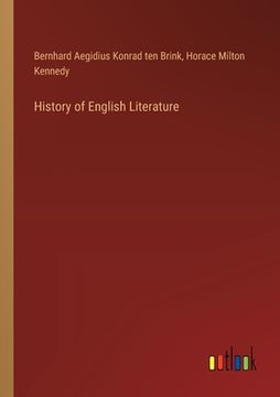 portada History of English Literature (in English)