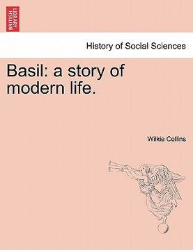 portada basil: a story of modern life. (in English)
