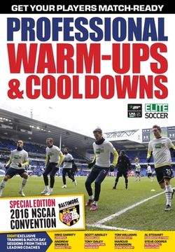 portada Professional Warm-Ups & Cool Downs (en Inglés)