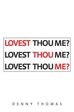 portada Lovest Thou Me? (in English)