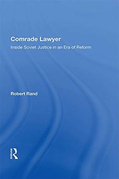 portada Comrade Lawyer: Inside Soviet Justice in an era of Reform (in English)