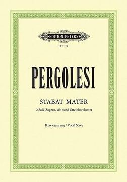 portada Stabat Mater (Vocal Score): For Soprano, Alto and String Orchestra (en Inglés)