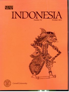 portada indonesia journal: october 2011 (en Inglés)