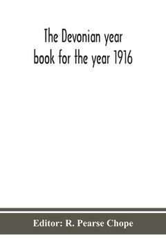 portada The Devonian year book for the year 1916 (in English)