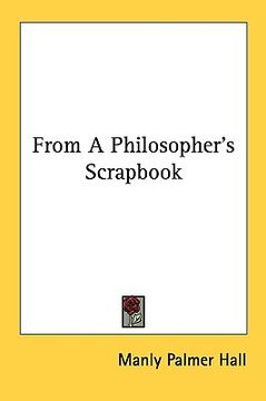 portada from a philosopher's scrapbook (en Inglés)